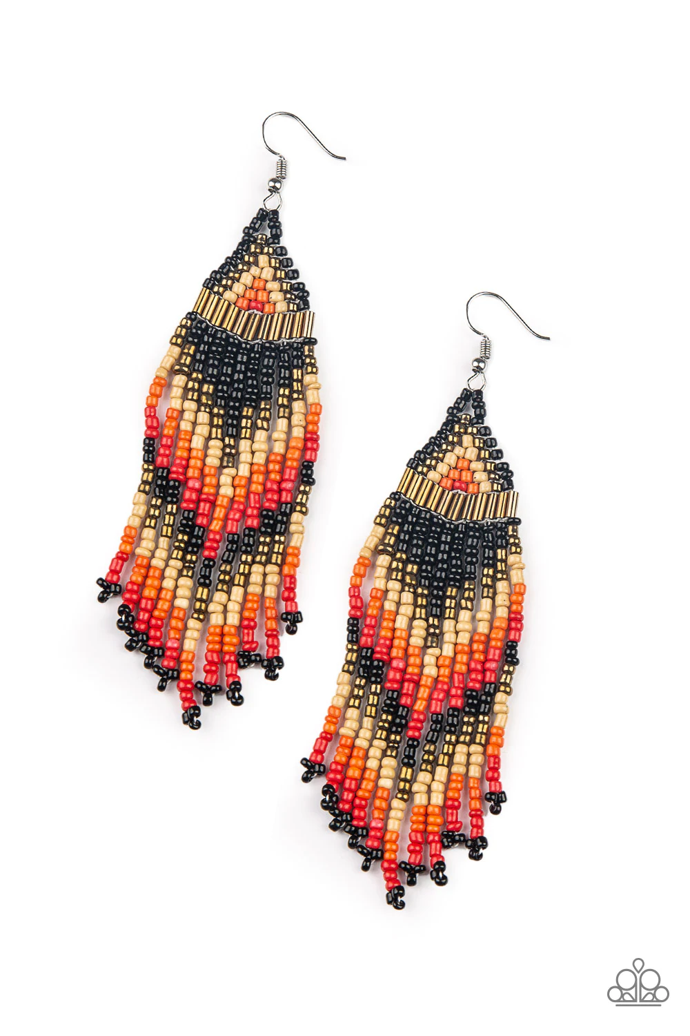 Paparazzi Colors Of The Wind Seed Bead Earrings