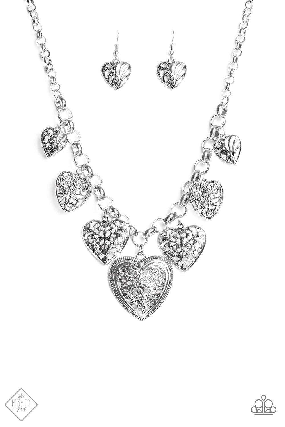 Paparazzi Love Lockets Heart Necklaces Clearance