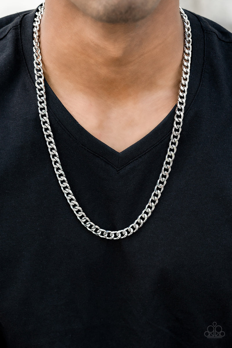 Paparazzi The Game CHAIN-ger Mens Necklaces