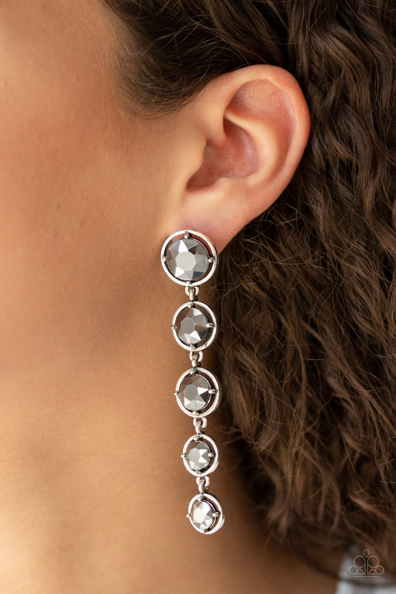 Paparazzi Drippin In Starlight Post Earrings