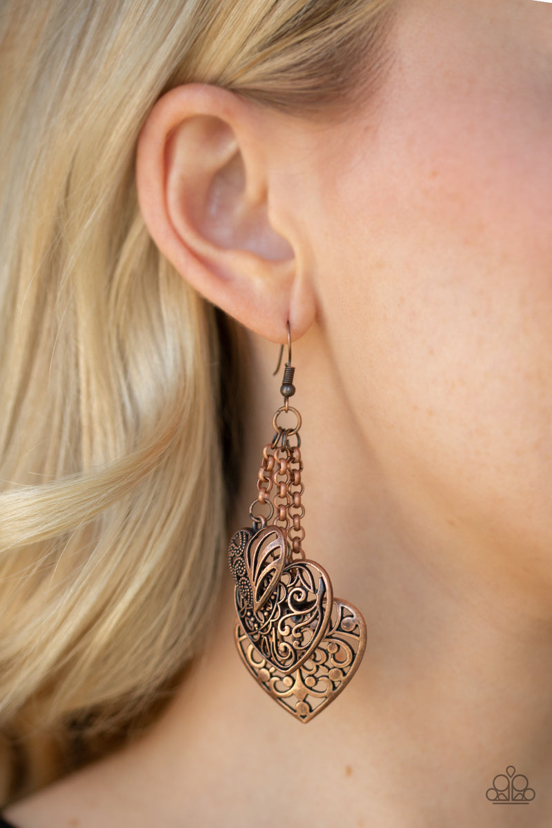 Paparazzi Once Upon A Heart Earrings