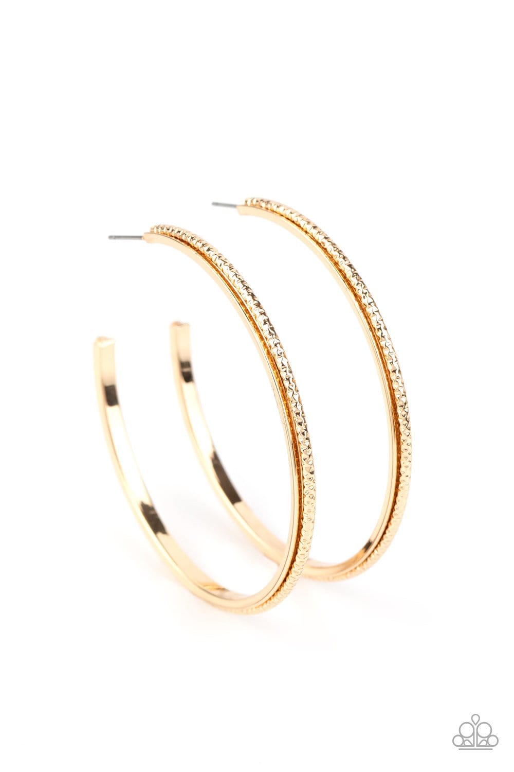 Paparazzi Sultry Shimmer Hoops