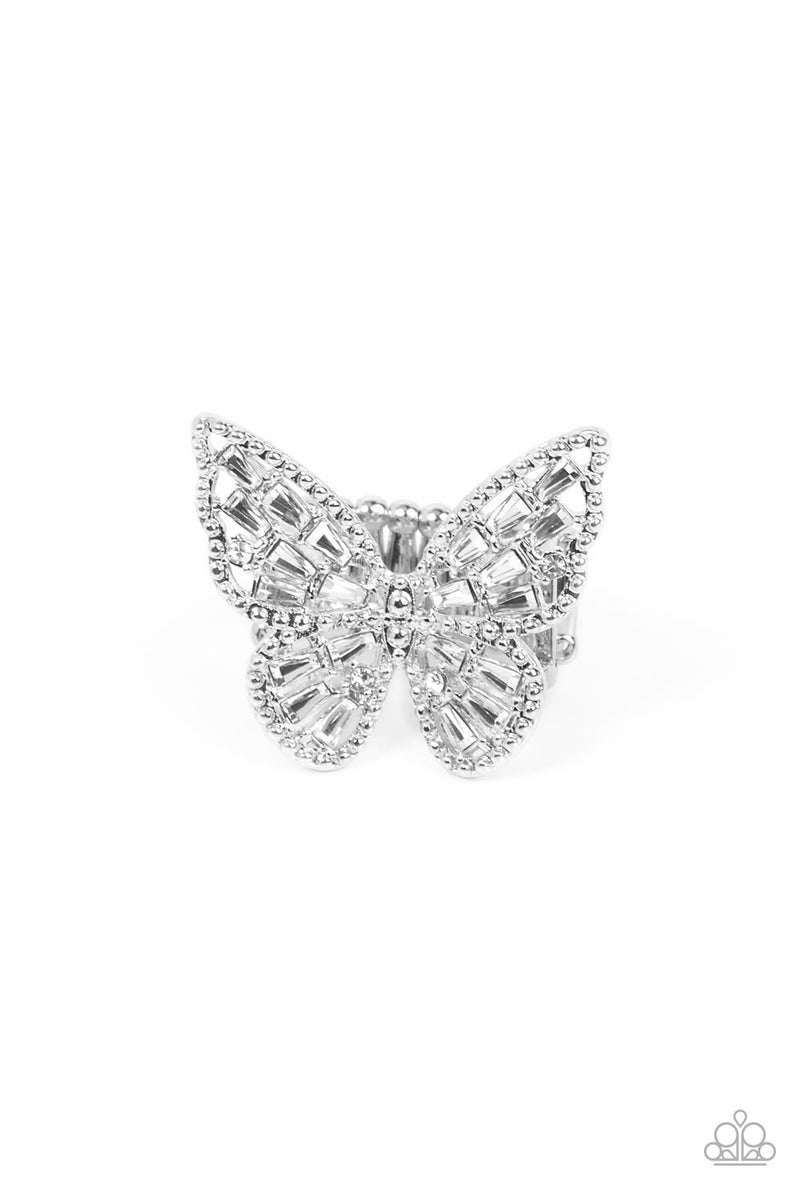 Paparazzi Bright-Eyed Butterfly Rings Sets