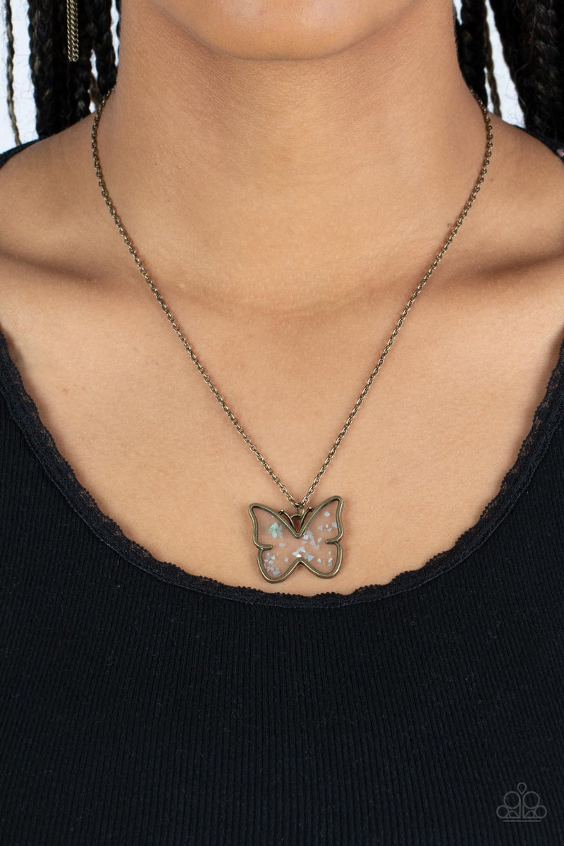 Paparazzi Gives Me Butterflies Butterfly Necklaces