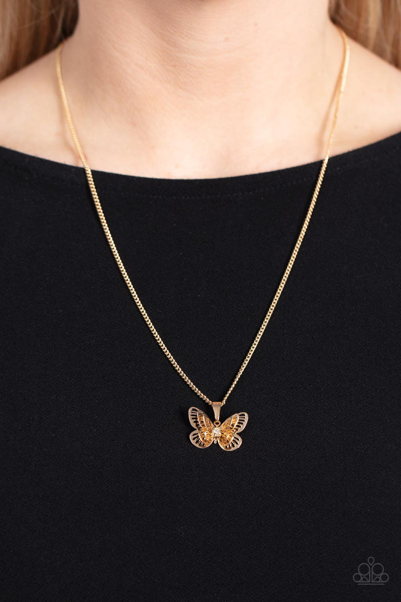 Paparazzi High-Flying Fashion Butterfly Necklaces