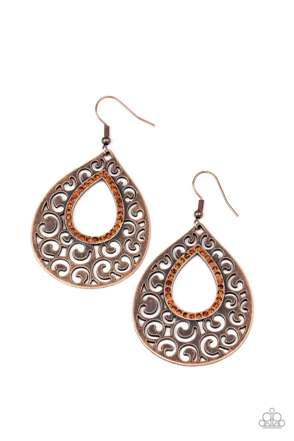 Paparazzi Airy Applique Earrings