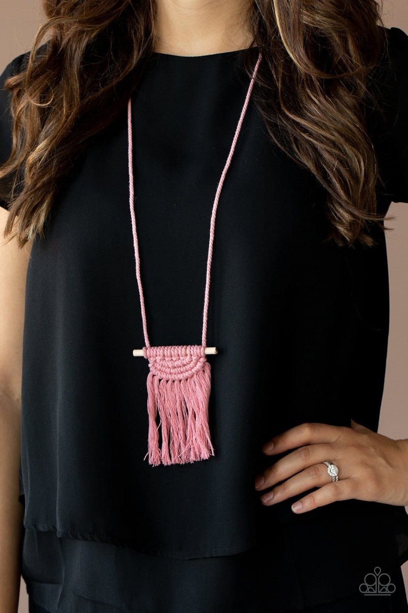 Paparazzi Between You and MACRAME Necklaces