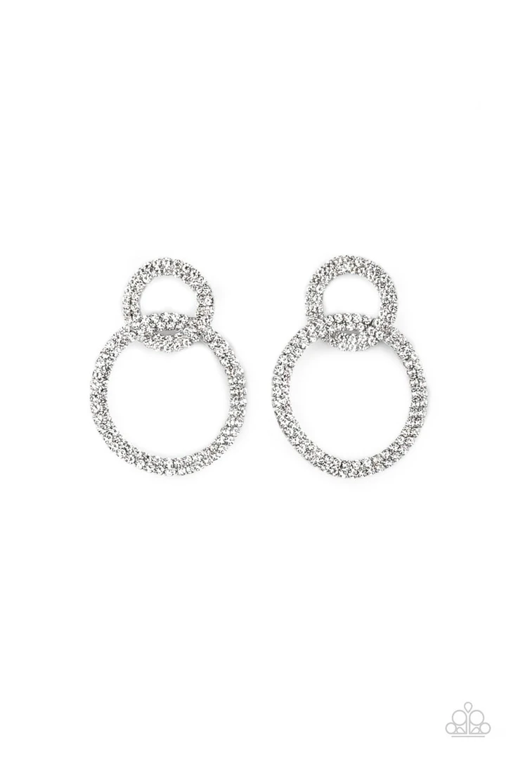 Paparazzi Intensely Icy LOP Post Earrings