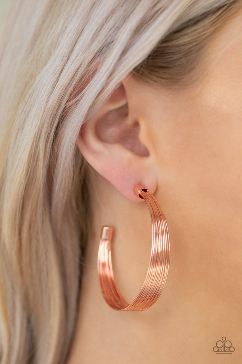 Paparazzi Live Wire Hoops