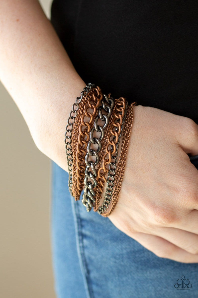 Metallic Horizon Bracelets