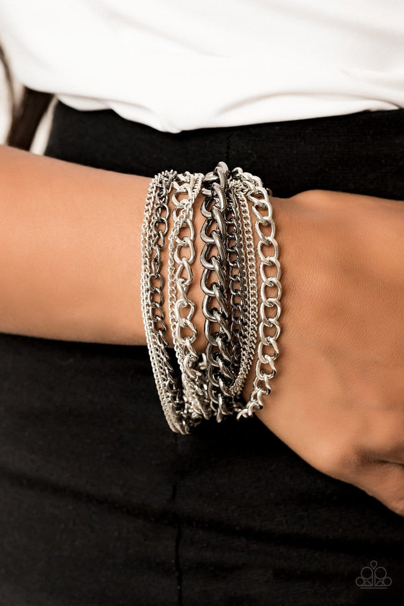 Metallic Horizon Bracelets