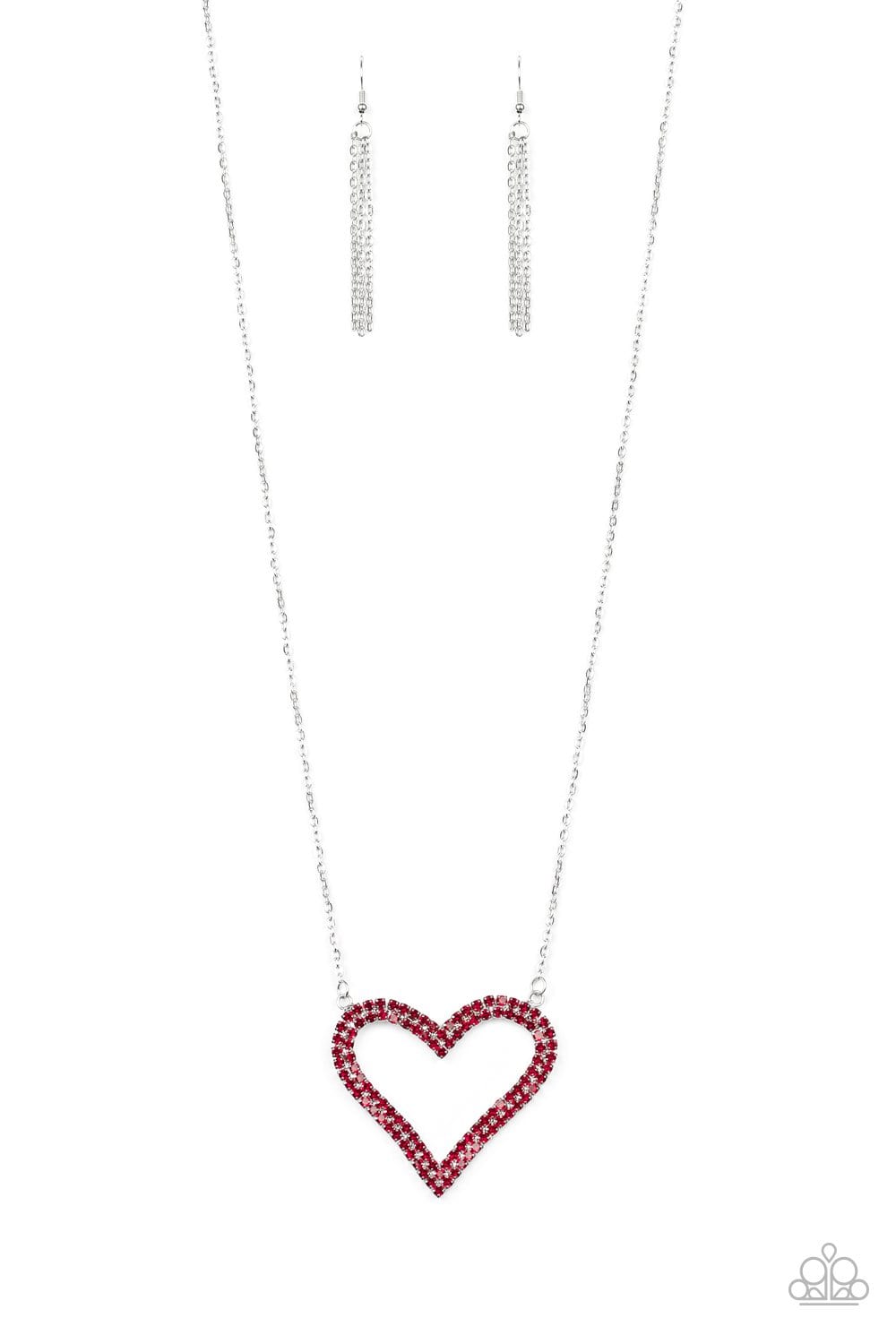 Paparazzi Pull Some HEART-strings Heart Necklaces
