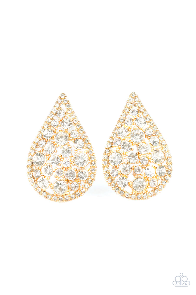 Paparazzi REIGN-Storm Post Earrings