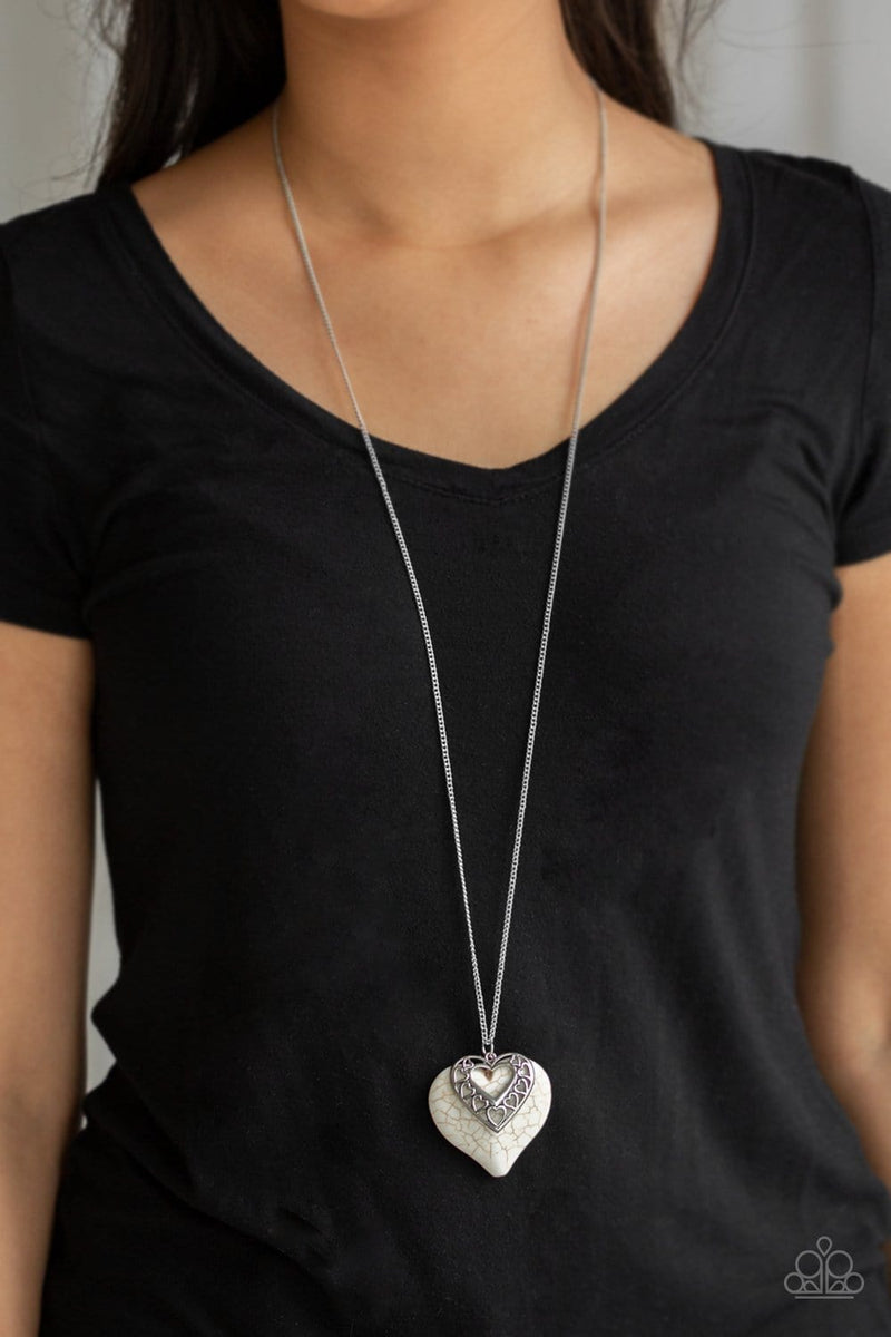 Paparazzi Southern Heart Heart Necklaces