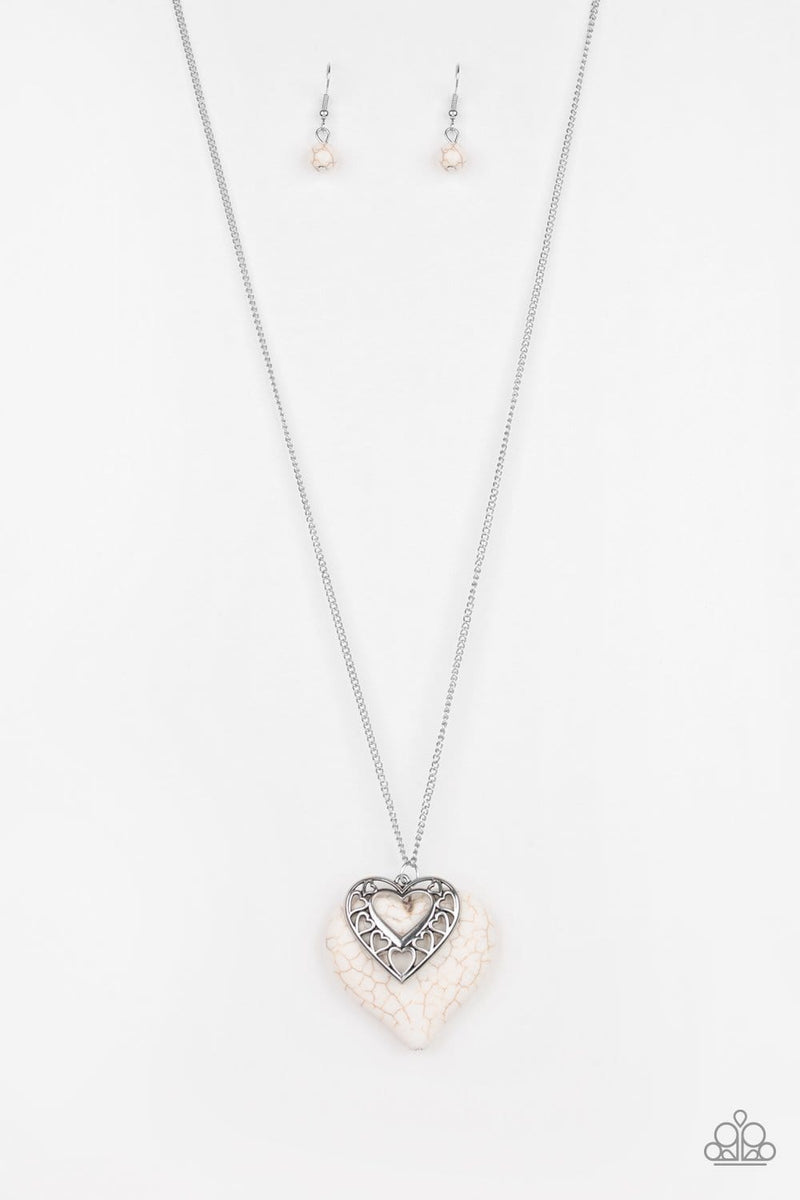 Paparazzi Southern Heart Heart Necklaces