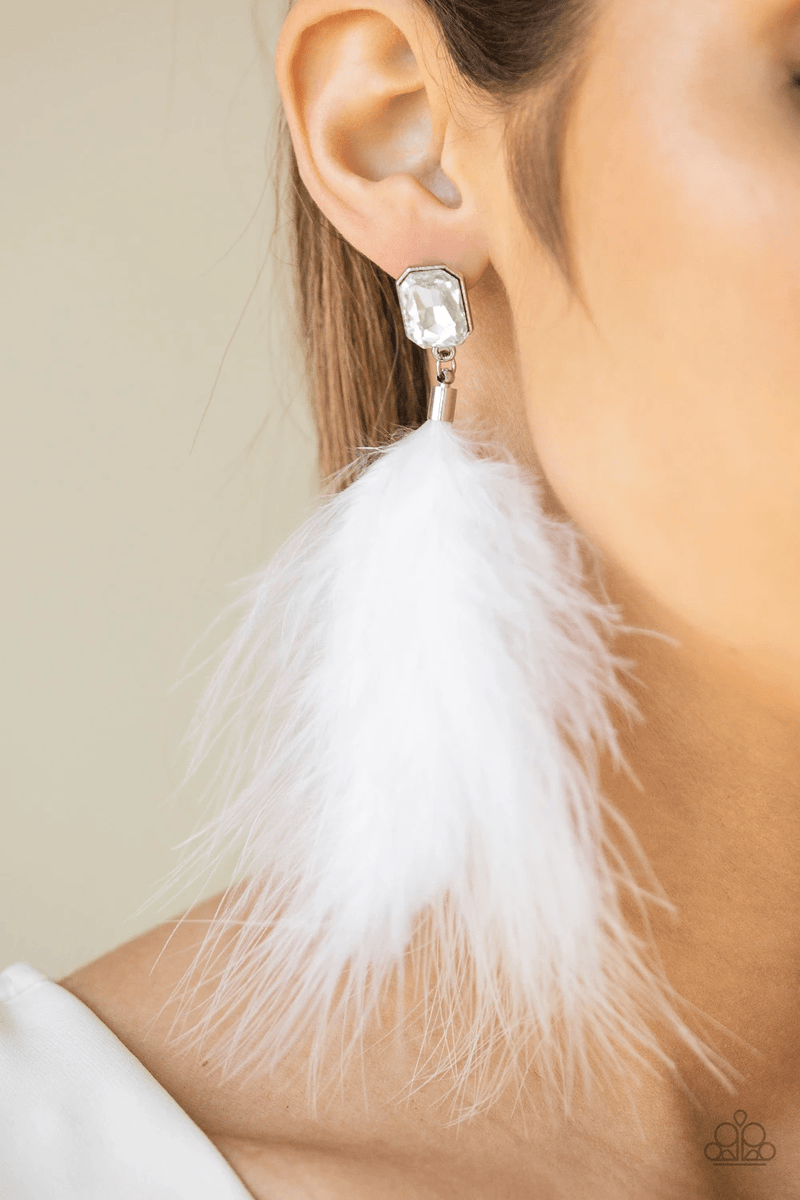 The SHOWGIRL Must Go On! Feather Earrings