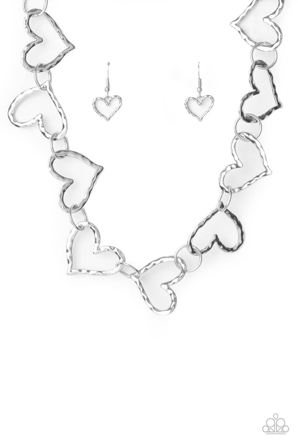 Paparazzi Vintagely Valentine Heart Necklaces